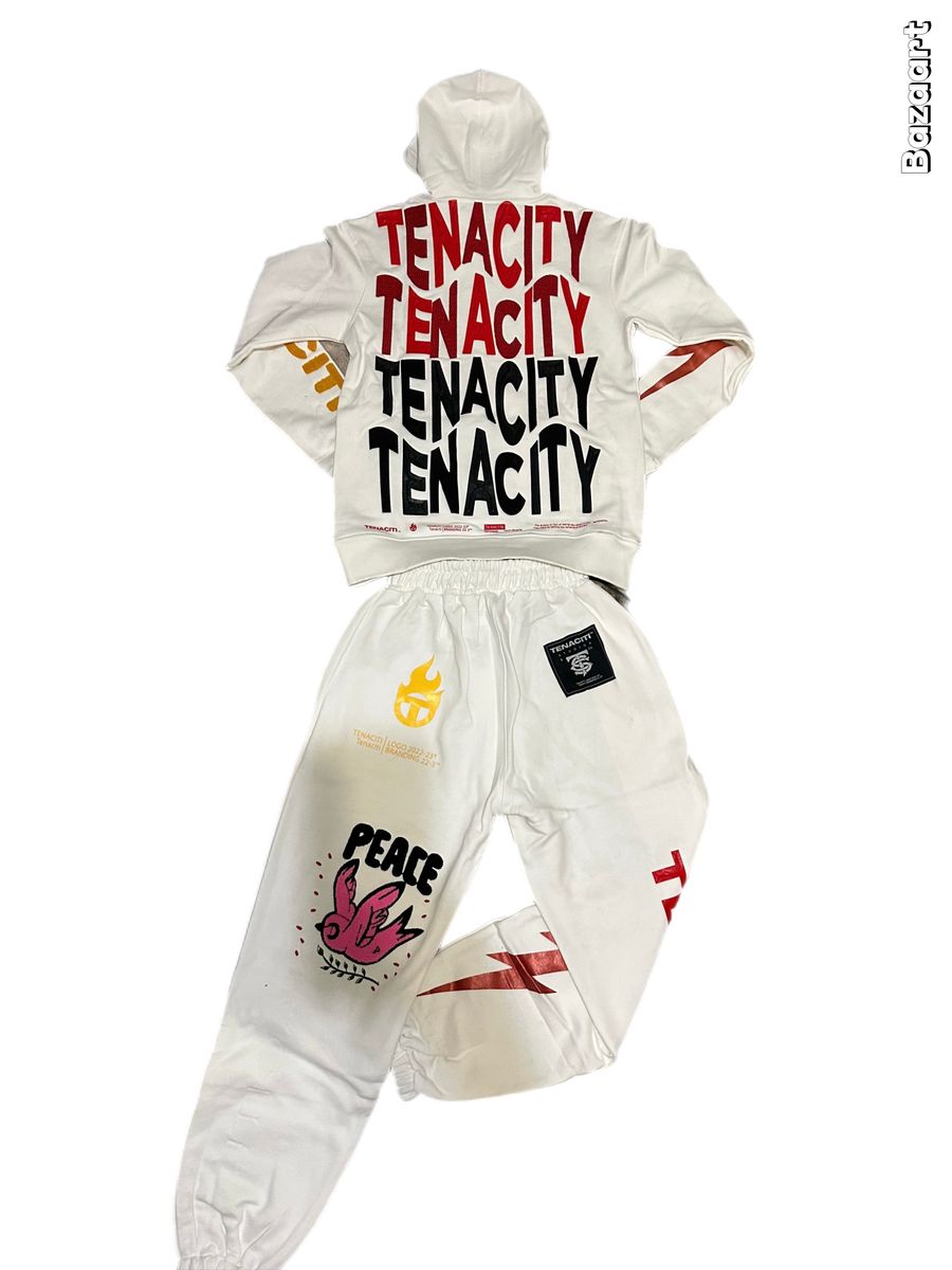 TENACITI Enjoy The Present It's A Gift Fleece Sweatsuit