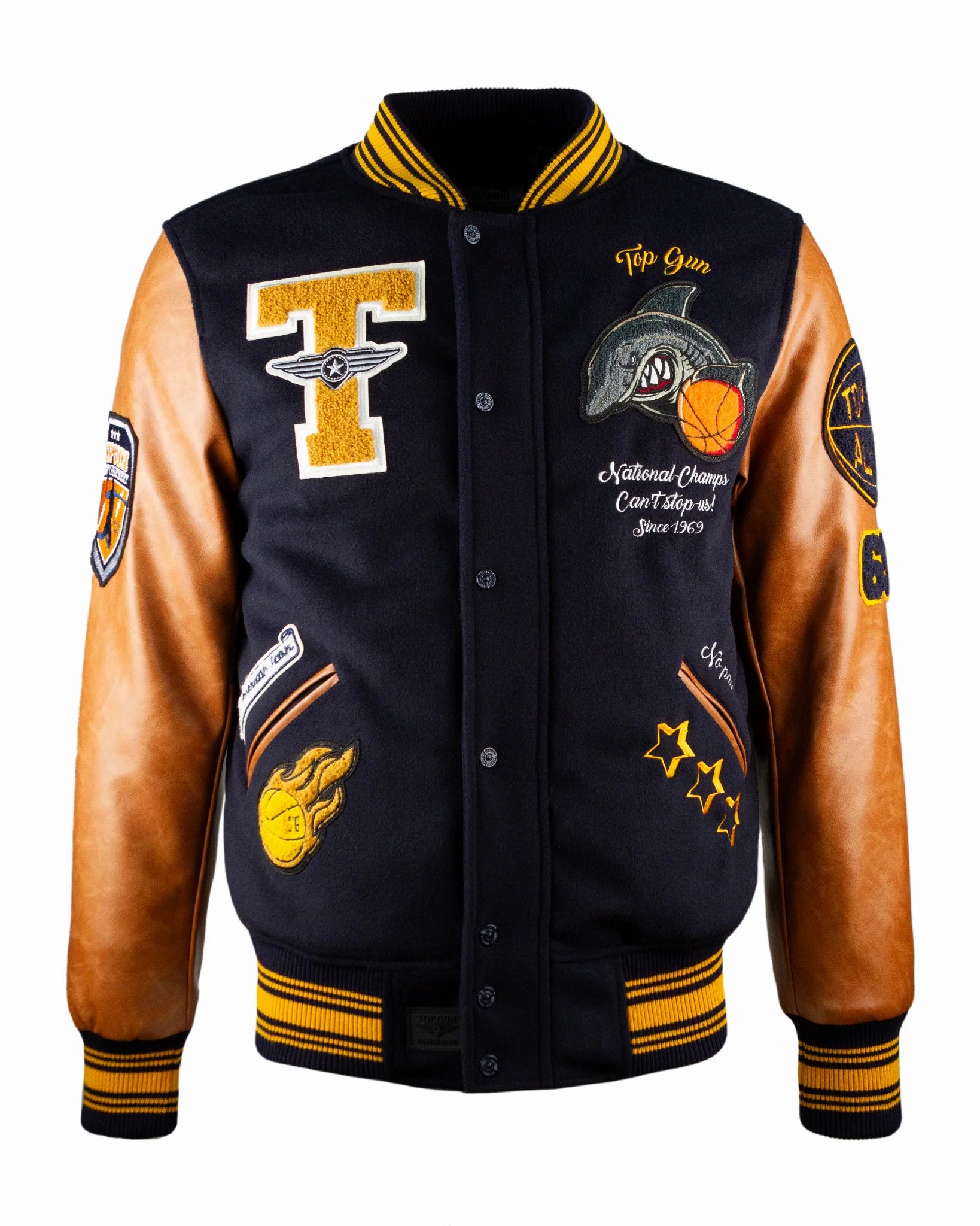 TOP GUN "SHARK" VARSITY JACKET