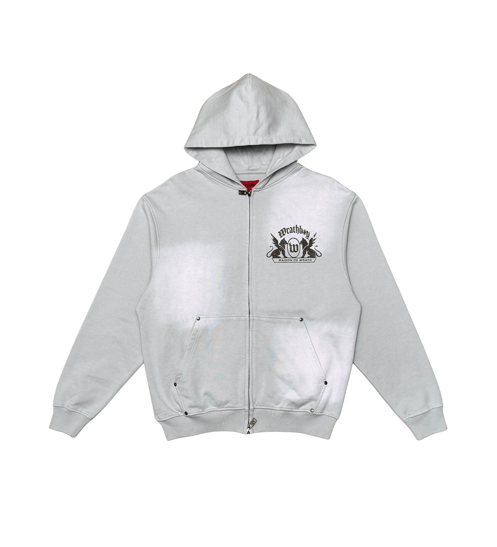 Wrathboy Maison De Wrath Sun-Faded Hoodie