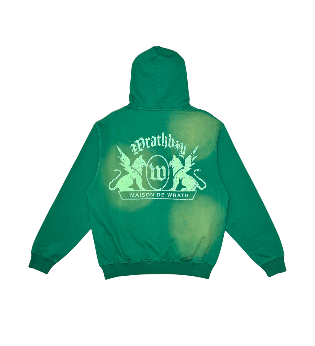Wrathboy Maison De Wrath Sun-Faded Hoodie