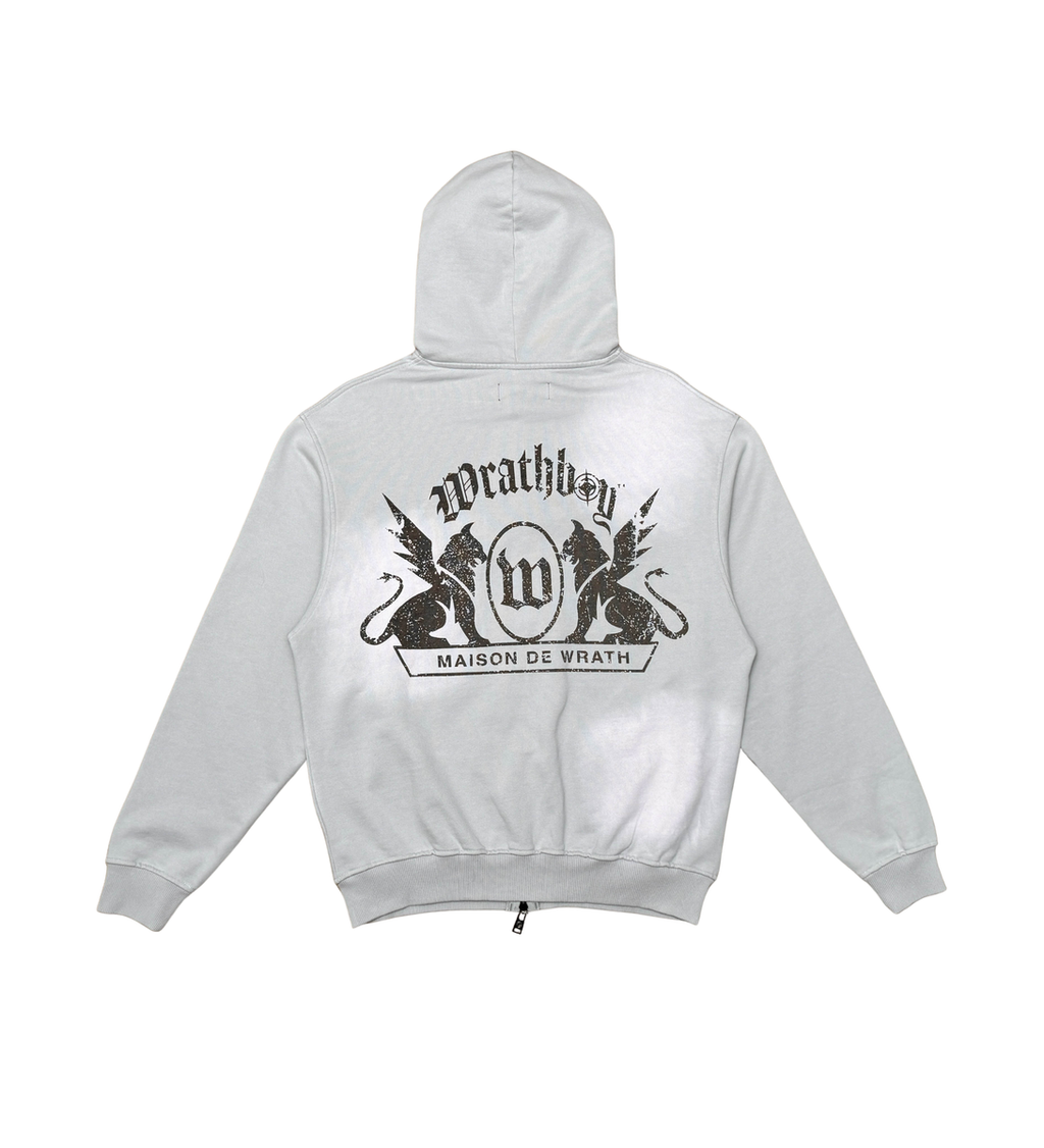 Wrathboy Maison De Wrath Sun-Faded Hoodie