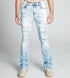 ARMOR JEANS White Slash Slim Jeans